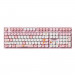 Bàn phím cơ AKKO 3108 V3 Yier and Bubu Pink (Pink)