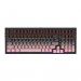 Bàn phím cơ Newmen Gaming GM328 Plus, Gradient Pink (LED Rainbows)