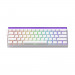 Bàn phím cơ AKKO Veekos Shine60 SP White (Trắng)