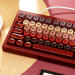 Bàn phím cơ AKKO Veekos K75 Wine Red 
