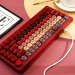 Bàn phím cơ AKKO Veekos K75 Wine Red 