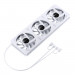 Quạt case JONSBO XA-360W WHITE LED ARGB