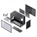 Vỏ máy tính JONSBO D33 BLACK (Mini Tower/ M-ATX/ Đen)