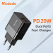 Củ sạc Mcdodo 1 cổng type C 1 cổng USB 20W CH-1951