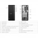 PC Lenovo ThinkCentre M70t G6 12YH002PVA (Ultra 7 265/ 16GB/ 512GB SSD/ Wifi + BT/ Key/ Mouse/ NoOS/ 1Y)