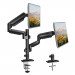 Giá treo màn hình E-Dra EMA7306PDN (2 màn hình/ 13inch - 32inch/ Gắn bàn)