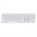 Bàn phím không dây Apple Magic Keyboard with Touch ID and Numeric Keypad 2024 (White-MXK73ZA/A)