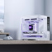 Vỏ máy tính JONSBO D34 White (Mini Tower/ M-ATX/ Trắng)