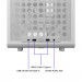 Vỏ máy tính Cooler Master Qube 340 màu trắng 