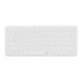 Bàn phím không dây Rapoo E9050L Màu trắng (Bluetooth/Wireless/ Pin sạc)
